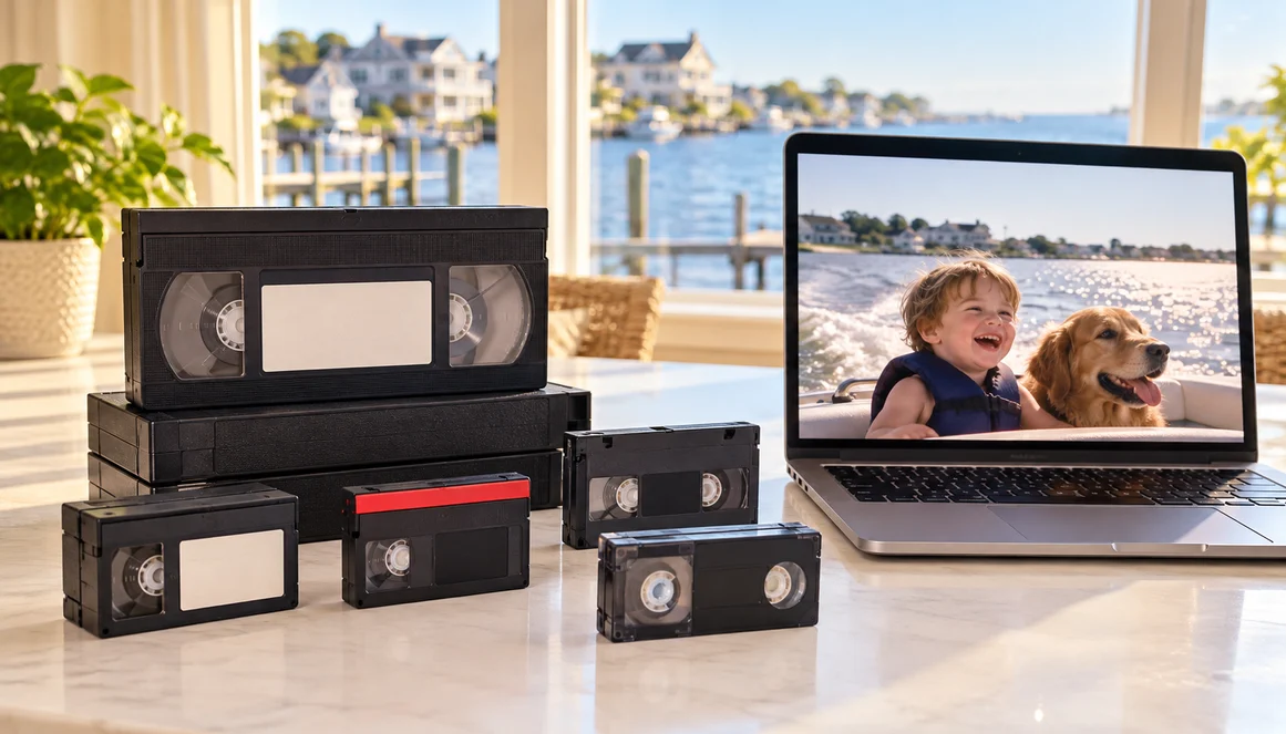 Brick Township video tapes converted to digital