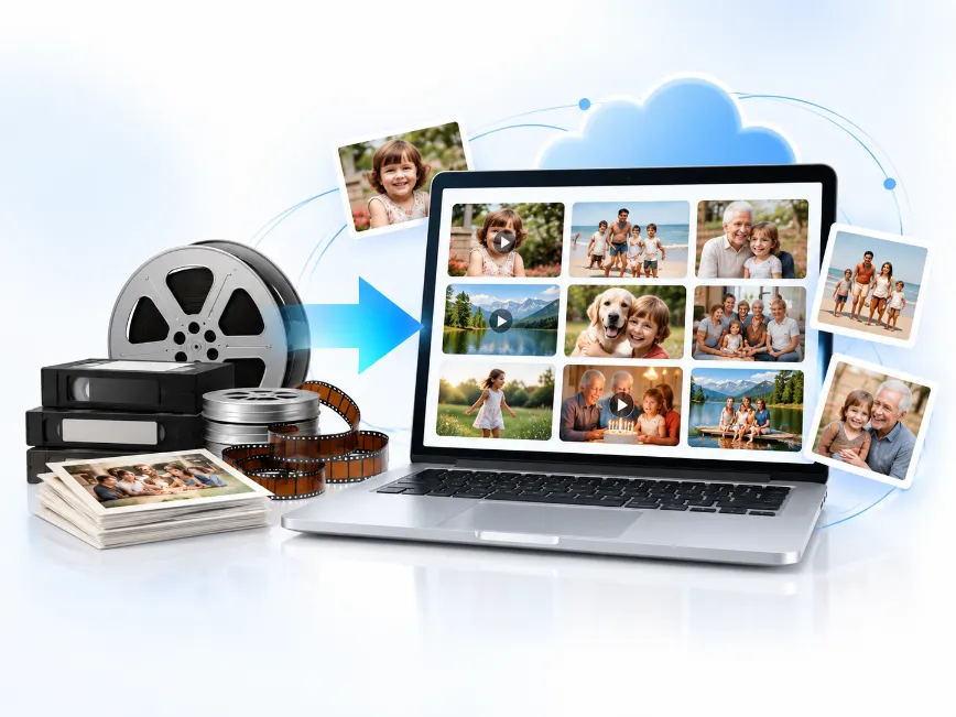 We Digitize Your Media