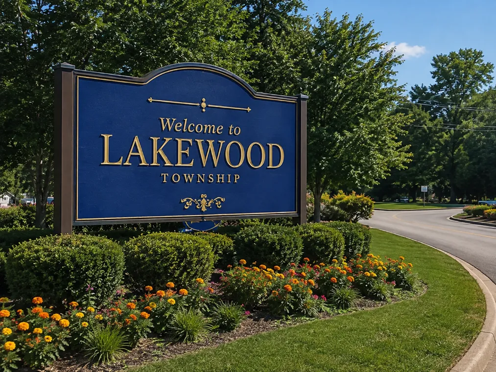 Lakewood Township sign