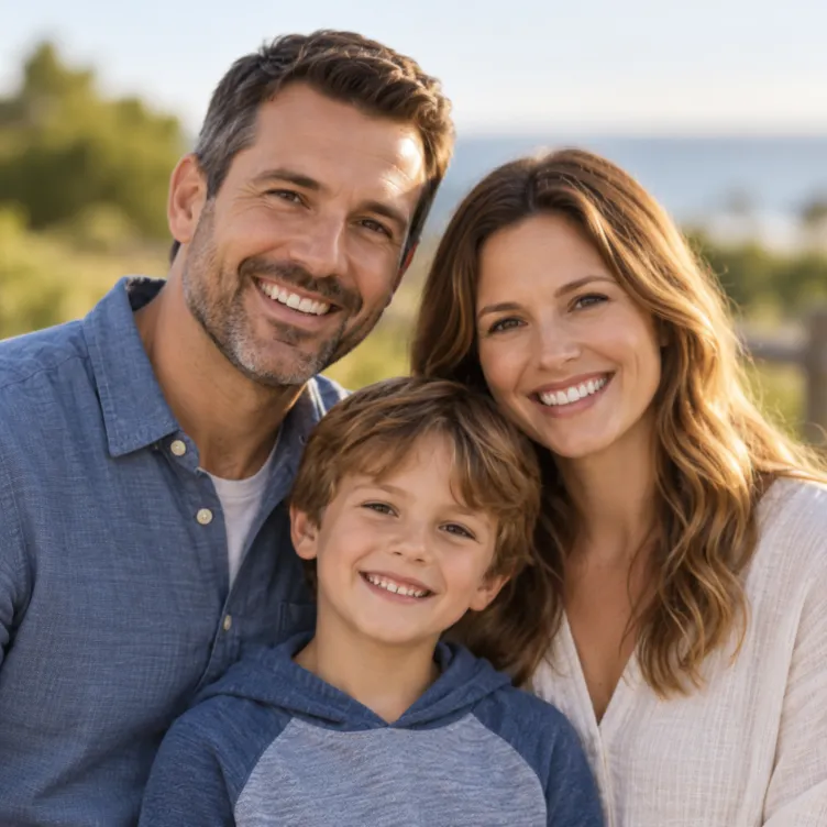 Point Pleasant family enjoying preserved photo memories