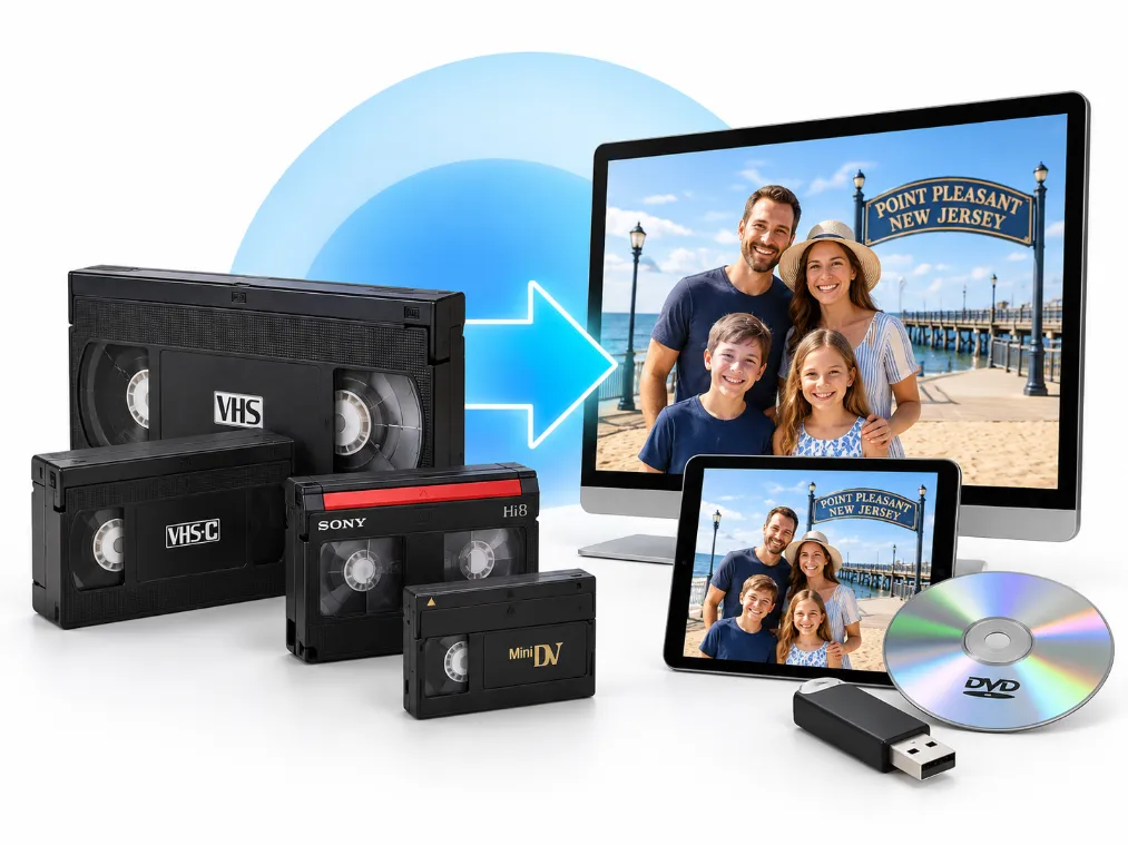 Point Pleasant video tapes converted to digital